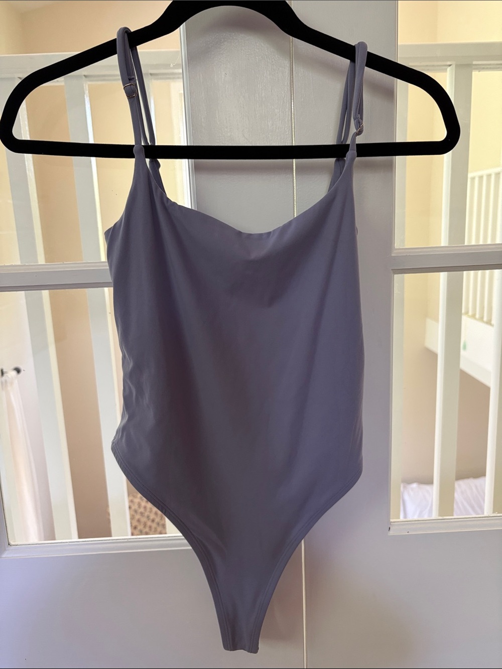 Bodile women Lavender bodysuit - Adjustable Straps size:s/m
